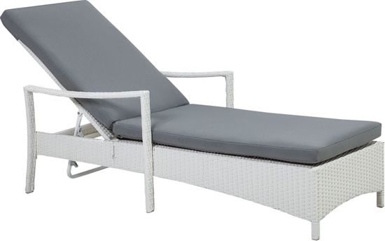 Picture of Beliani Leak ogrodowy rattanowy biay Vasto