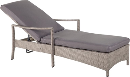 Picture of Beliani Leak ogrodowy rattanowy szary VASTO