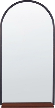 Picture of Beliani Lustro cienne z pók 40 x 67 cm czarno-miedziane DOMME!