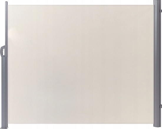 Picture of Beliani Markiza boczna zwijana 160 x 300 cm beowa DORIO!