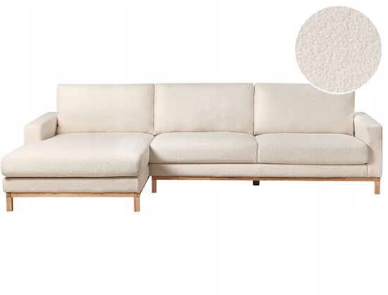 Изображение Beliani Naronik prawostronny boucle biay SIGGARD