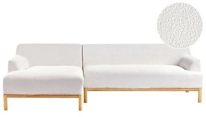 Изображение Beliani Naronik prawostronny boucle zamana biel SOSJO