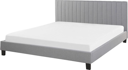 Picture of Beliani óko tapicerowane 180 x 200 cm jasnoszare POITIERS