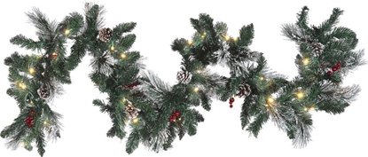 Picture of Beliani Onieona witeczna girlanda LED 180 cm zielona WAPTA!