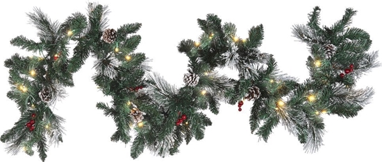 Picture of Beliani Onieona witeczna girlanda LED 180 cm zielona WAPTA!