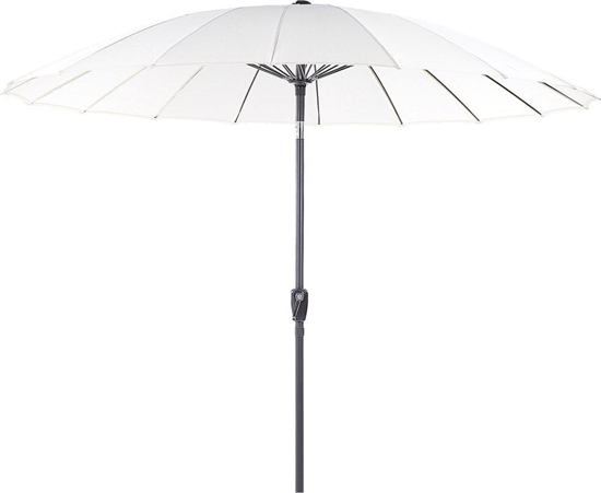 Picture of Beliani Parasol ogrodowy  255 cm beowy BAIA!