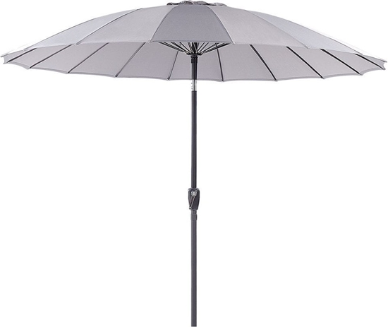 Picture of Beliani Parasol ogrodowy  255 cm szary BAIA!