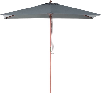 Picture of Beliani Parasol ogrodowy 144 x 195 cm szary FLAMENCO