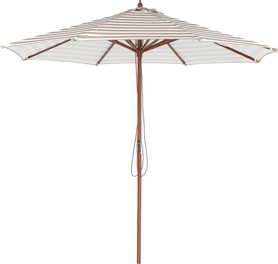 Picture of Beliani Parasol ogrodowy 260 cm beowo-biay FERENTILLO (140309)