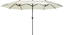 Picture of Beliani Parasol ogrodowy 270 x 460 cm beowy SIBILLA (61906)