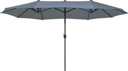Picture of Beliani Parasol ogrodowy 270 x 460 cm szary SIBILLA (619000