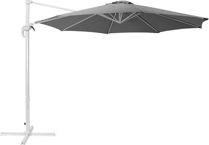 Picture of Beliani Parasol ogrodowy Savona szaro-biay 300 cm