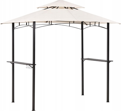 Picture of Beliani Pawilon ogrodowy 240 x 148 Beowy NARO