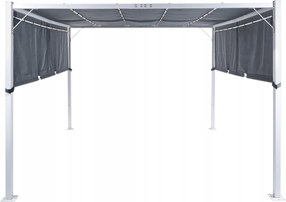 Picture of Beliani Pawilon ogrodowy LED 310 x 310 cm szary PARGA