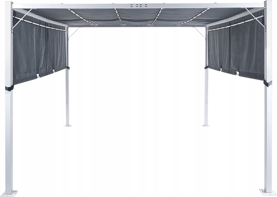 Picture of Beliani Pawilon ogrodowy LED 310 x 310 cm szary PARGA