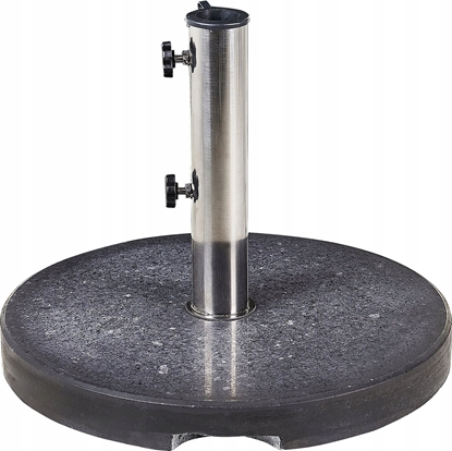 Picture of Beliani Podstawa pod parasol okrga  45 cm czarna CEGGIA