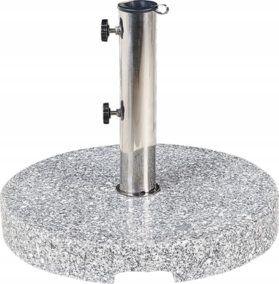 Изображение Beliani Podstawa pod parasol okrga  45 cm szara CEGGIA