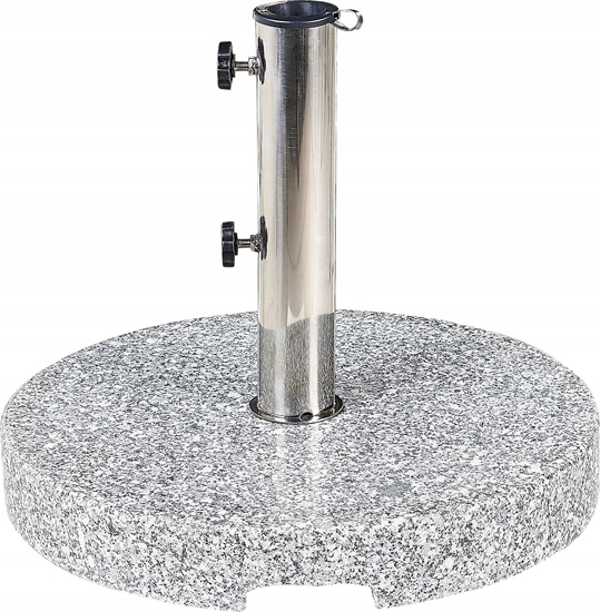 Изображение Beliani Podstawa pod parasol okrga  45 cm szara CEGGIA