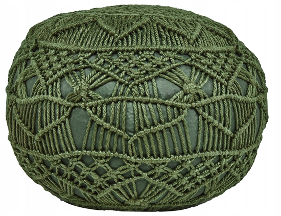 Изображение Beliani Puf ogrodowy  40 zielony AADHI