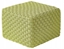 Изображение Beliani Puf ogrodowy 50 x 50 x 35 cm zielony NALLI