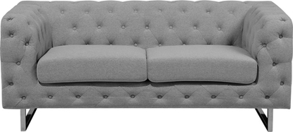 Picture of Beliani Sofa 2-osobowa szara VISSLAND