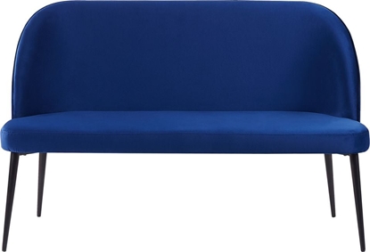 Picture of Beliani Sofa 2-osobowa welurowa niebieska OSBY