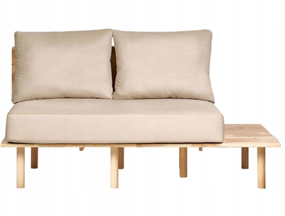 Picture of Beliani Sofa 2-osobowa ze stolikiem beowa SALO
