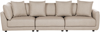 Изображение Beliani Sofa 3-osobowa beowa SIGTUNA