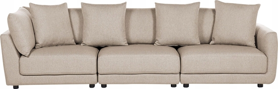 Изображение Beliani Sofa 3-osobowa beowa SIGTUNA