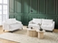 Изображение Beliani Sofa 3-osobowa boucle biaa HOBRO