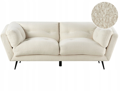 Picture of Beliani Sofa 3-osobowa boucle biaa LENVIK