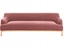 Изображение Beliani Sofa 3-osobowa burgundowa SOSJO