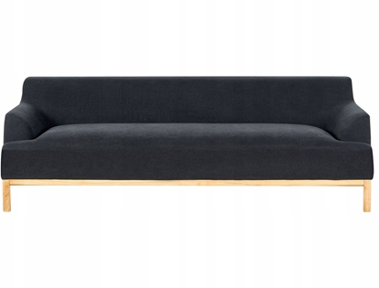 Picture of Beliani Sofa 3-osobowa czarna SOSJO
