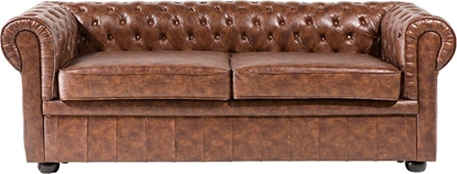 Picture of Beliani Sofa 3-osobowa brzowa CHESTERFIELD