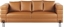 Picture of Beliani Sofa 3-osobowa brzowa GRANNA!