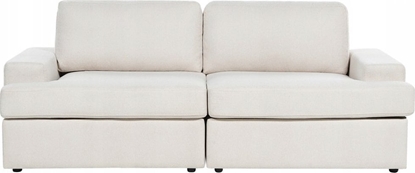 Picture of Beliani Sofa 3-osobowa jasnobeowa ALLA