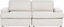 Picture of Beliani Sofa 3-osobowa jasnobeowa ALLA