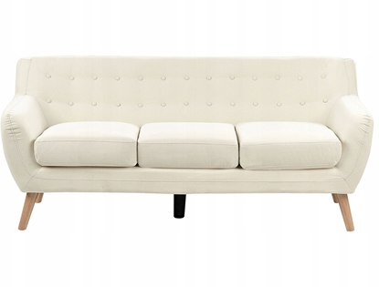 Picture of Beliani Sofa 3-osobowa jasnobeowa MOTALA
