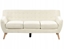 Picture of Beliani Sofa 3-osobowa jasnobeowa MOTALA