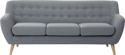 Picture of Beliani Sofa 3-osobowa jasnoszara MOTALA