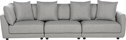 Picture of Beliani Sofa 3-osobowa jasnoszara SIGTUNA