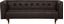 Picture of Beliani Sofa 3-osobowa skórzana brzowa BYSKE