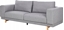 Picture of Beliani Sofa 3-osobowa szara NIVALA