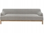 Picture of Beliani Sofa 3-osobowa szara SOSJO