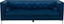 Picture of Beliani Sofa 3-osobowa welurowa ciemnoniebieska AVALDSENES