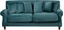 Picture of Beliani Sofa 3-osobowa welurowa lazurowa EIKE