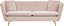 Изображение Beliani Sofa 3-osobowa welurowa róowa FREDERICA