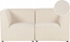 Picture of Beliani Sofa moduowa 2-osobowa sztruksowa beowa LEMVIG