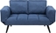 Изображение Beliani Sofa rozkadana ciemnoniebieska BREKKE