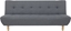 Picture of Beliani Sofa rozkadana ciemnoszara ALSTEN